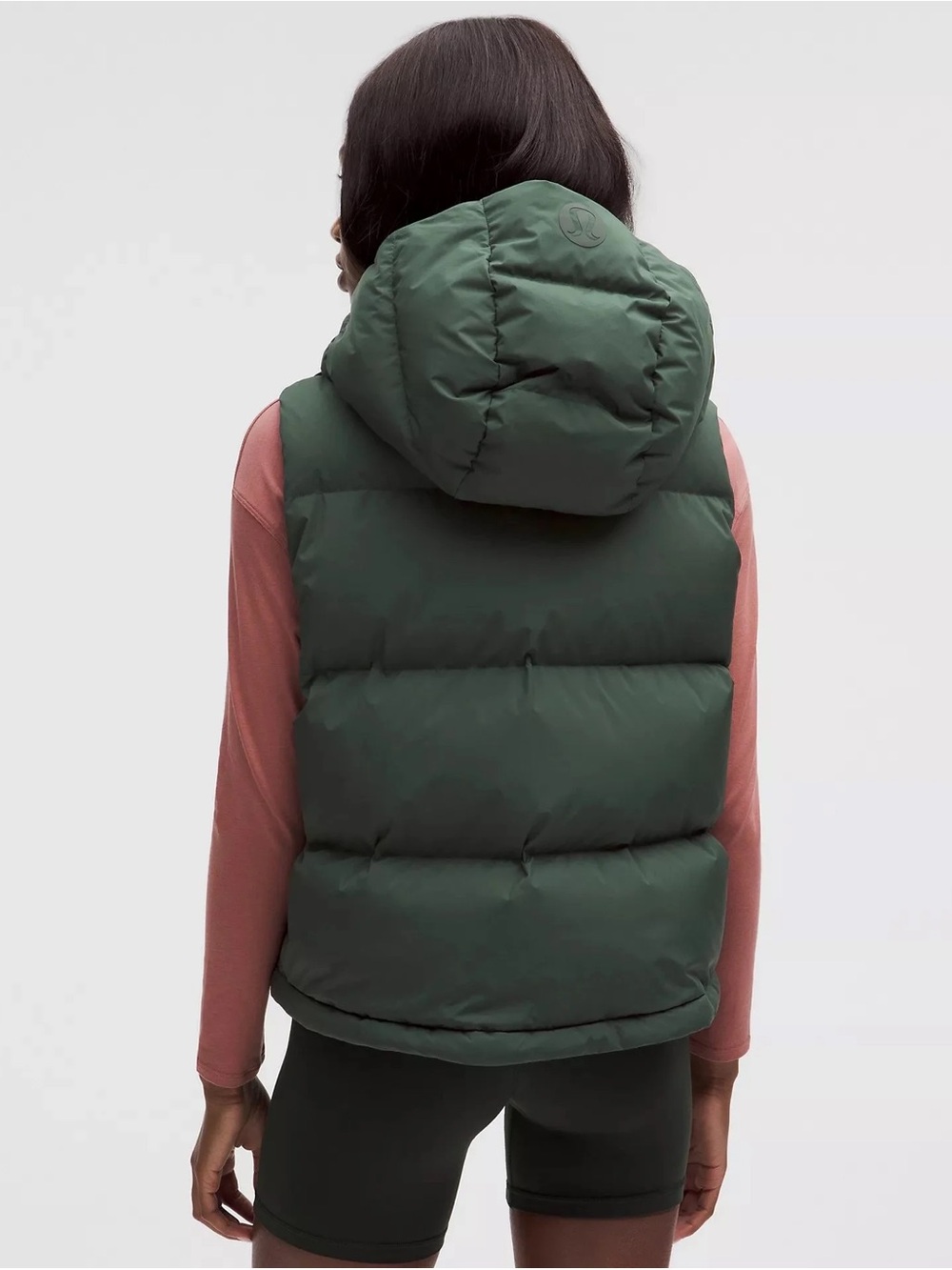 Lululemon Wunder Puff 600-Down-Fill Vest Size 8 in Green - Picture 2 of 6